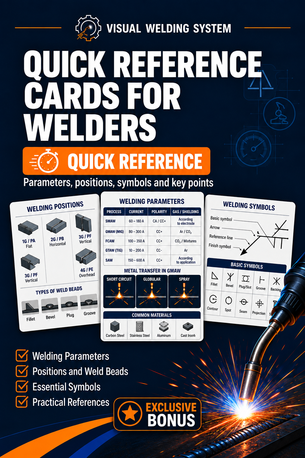 Quick Reference Sheets for Welders