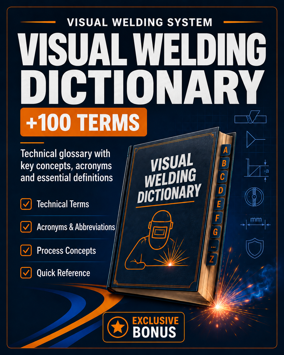 Visual Dictionary of +100 Welding Terms