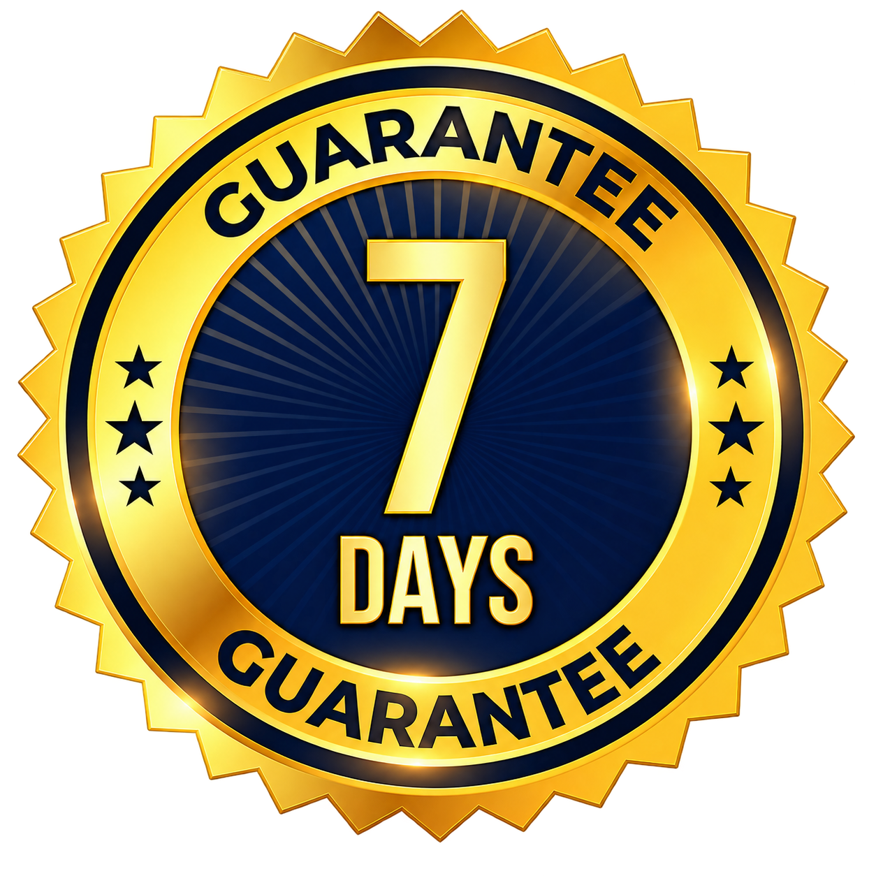 7-day money-back guarantee